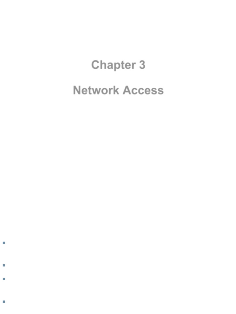 Network Access: Layers & Protocols Explained | PDF | Computer Network ...