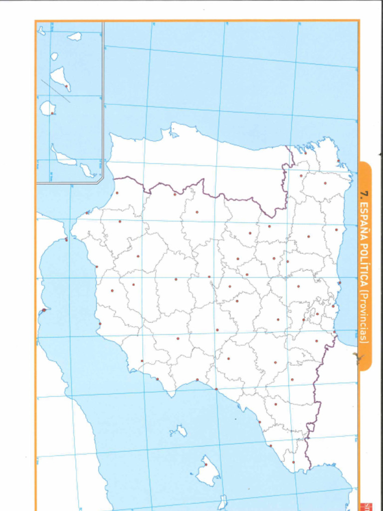 Espainiako Mapa Politikoa | PDF