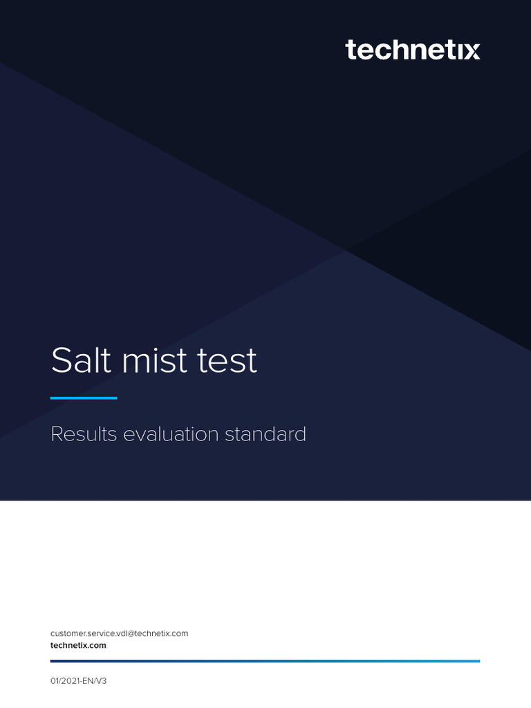 Salt-Mist-Test BRC en | PDF
