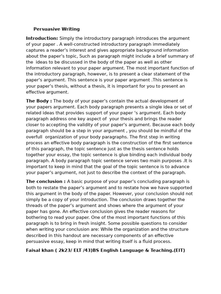 Academic Writing Assignment | PDF