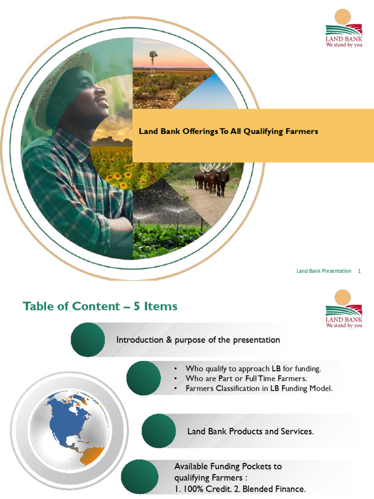 Land Bank Product Offerings Presentation (00000002) | PDF