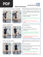 Seated Home Exercise Program Guide | PDF | Anatomical Terms Of Motion ...