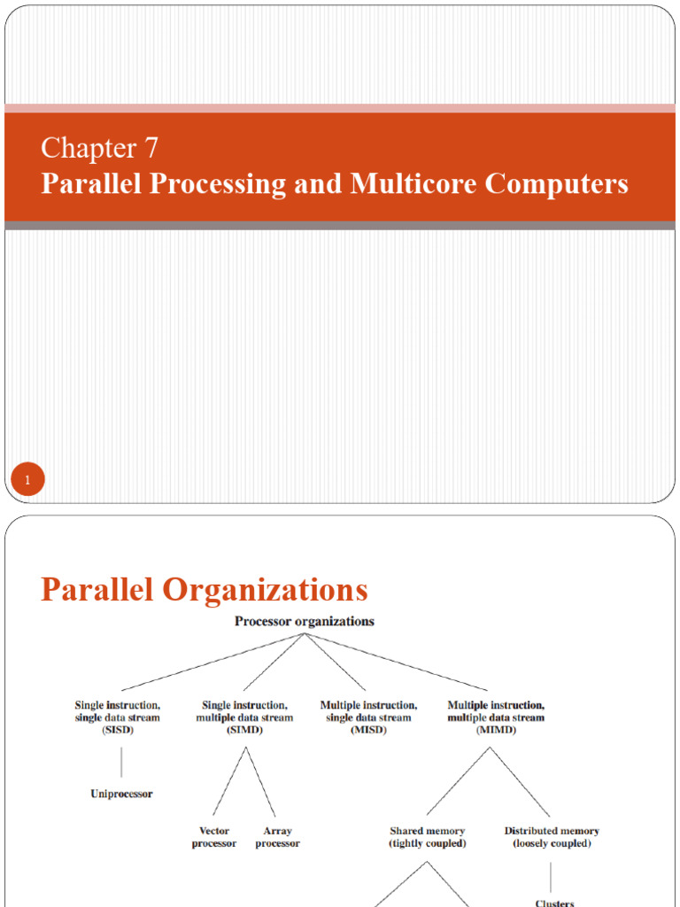 Chap 7 Parallel Processing Multicore Computers | PDF | Central ...