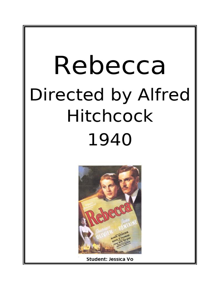 REBECCA STUDY GUIDE visual data 8