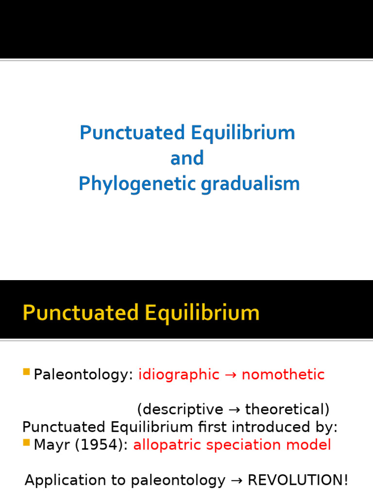 Mechanisms of Evolution | PDF