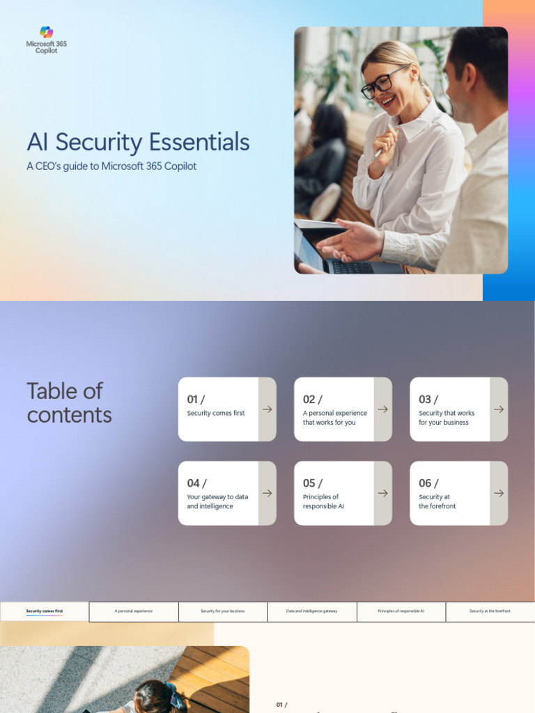 AI Security Essentials - A CEO's Guide To Microsoft 365 Copilot | PDF