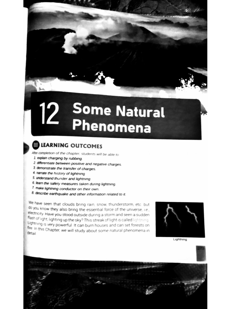 Chapter-12 Some Natural Phenomena | PDF
