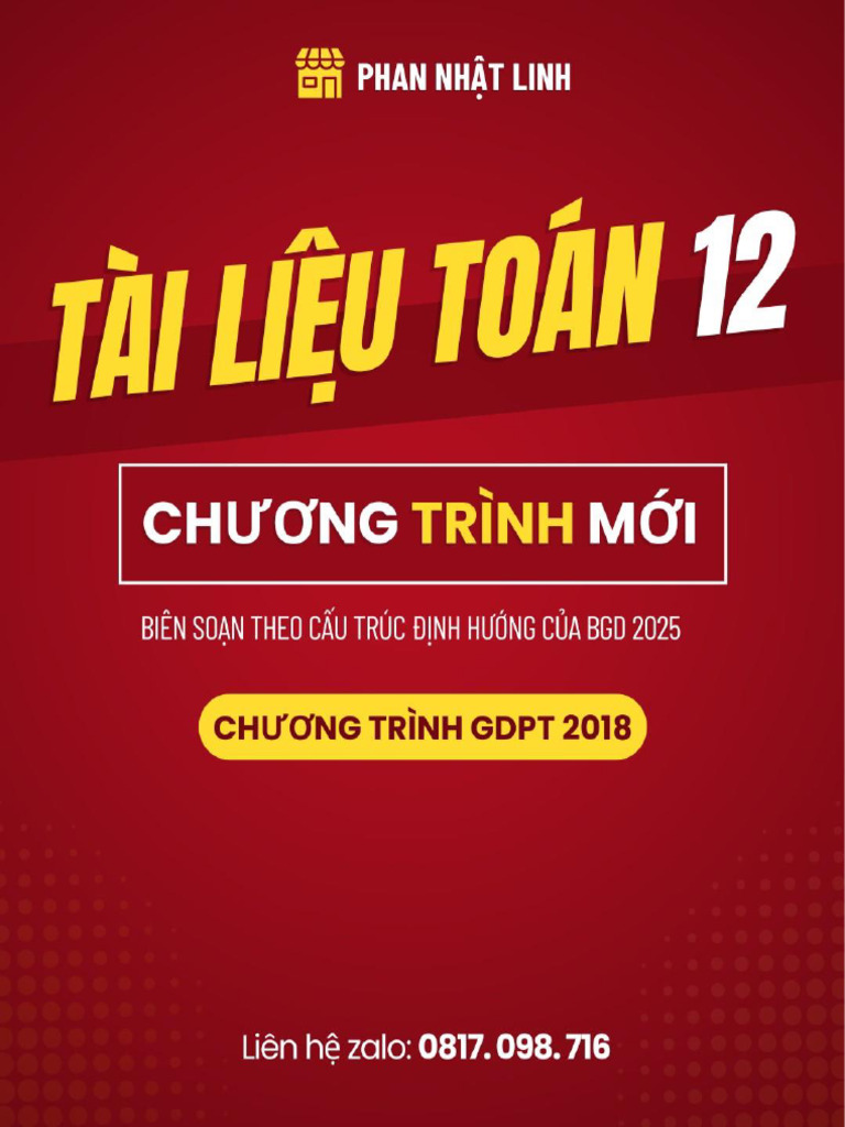 (Toán 12 CTM) Chương 1 PDF | PDF