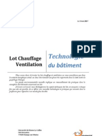 Dossier VMC-Chauffage Technologie Du Bâtiment L3 2007