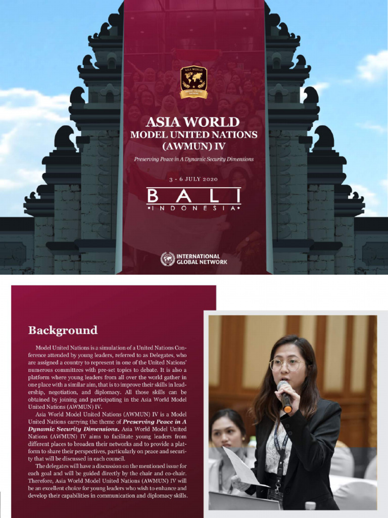 Proposal AWMUN IV | PDF
