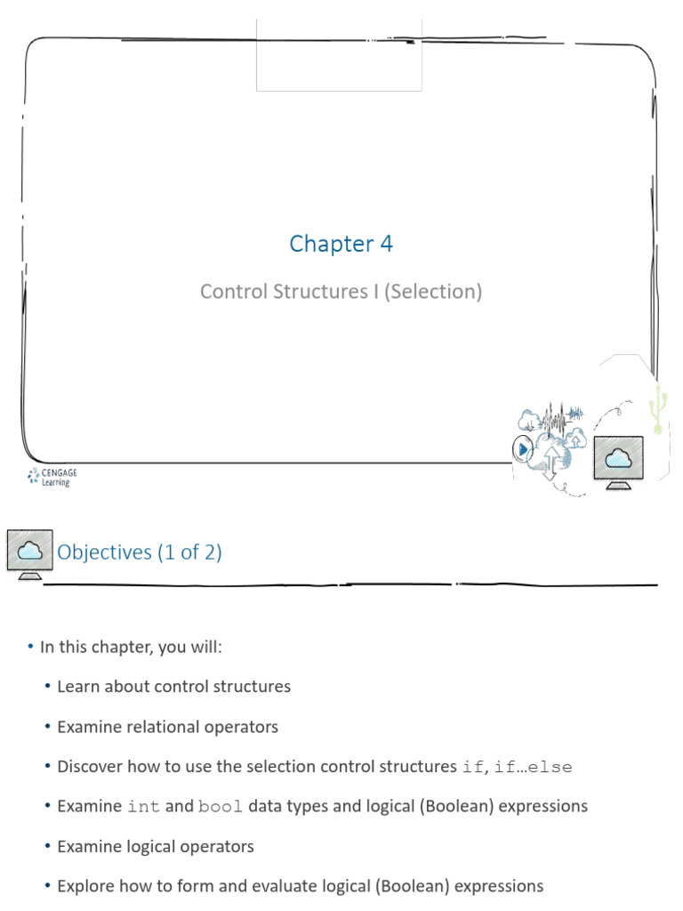 Control Structures in C ++ Chapter 4 - PPT Slides-1 | PDF | Boolean ...