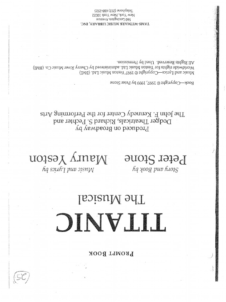 Titanic (Full) | PDF