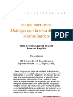 Mapas Nocturnos. Diálogos Con La Obra de JMB - Presentación