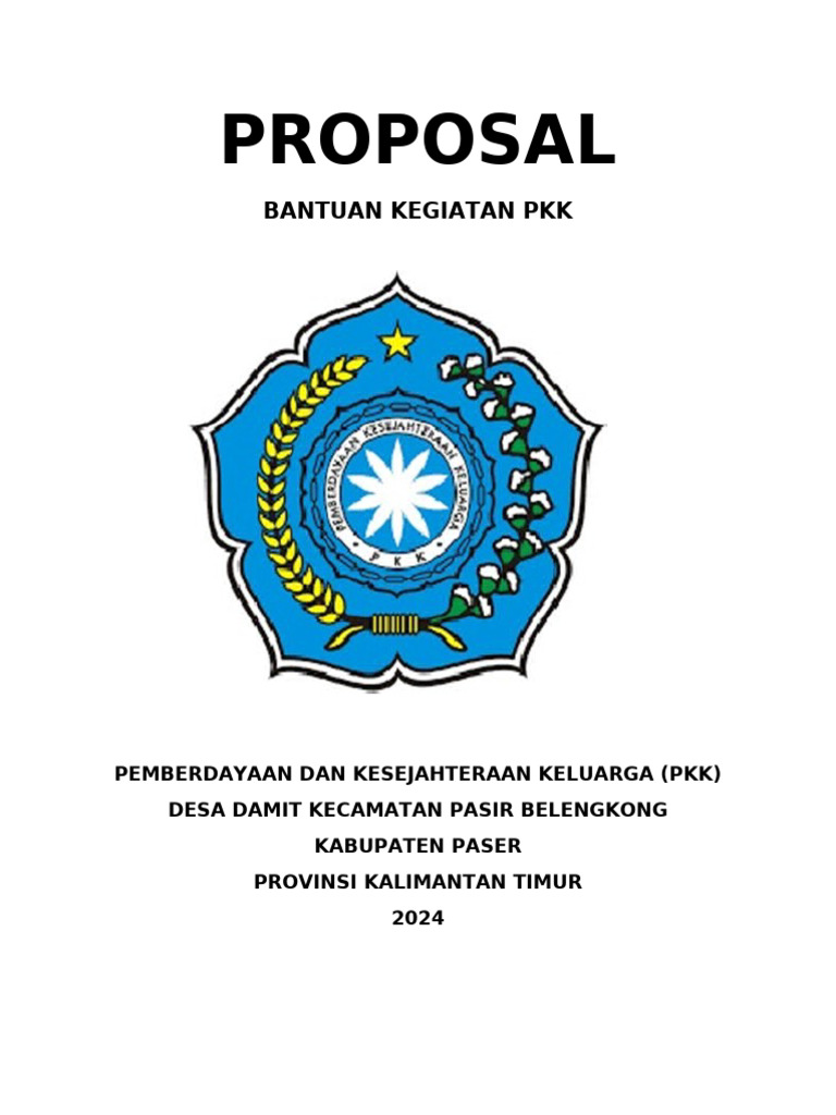 PROPOSAL PKK | PDF
