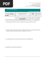 Cuestionario Inicial 1º ESO