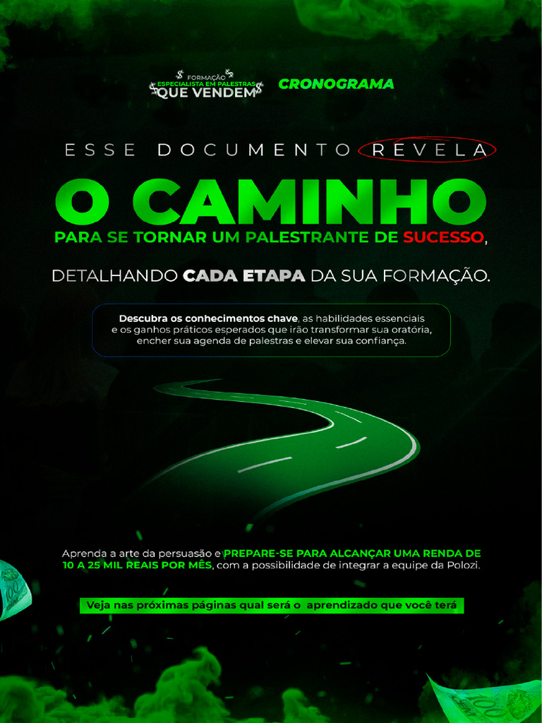 Cronograma para Se Tornar Um Palestrante de Sucesso | PDF