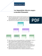 Influenta Impozitelor Directe in Economie