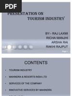 Download Presentation Tourism by Richa Manjhi SN77888713 doc pdf
