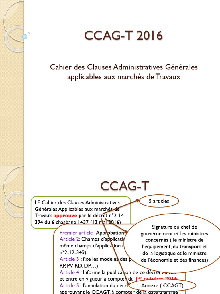 Cour #2 CCAG-T 2016 | PDF