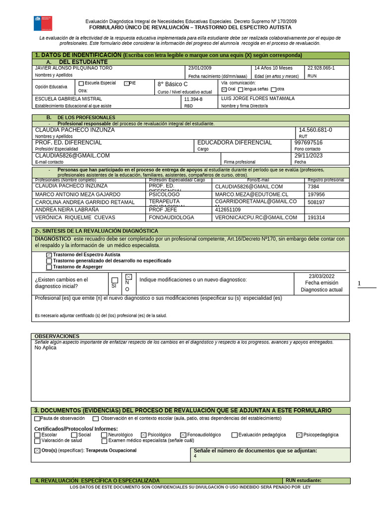 FU TEA Javier Pilquinao | PDF