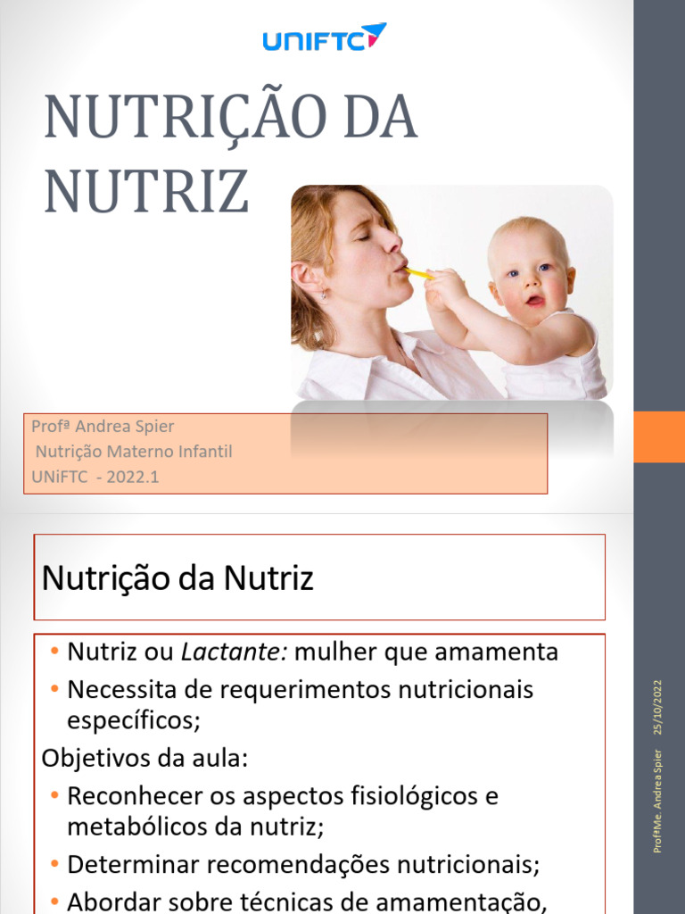 Nutrição Da Nutriz | PDF