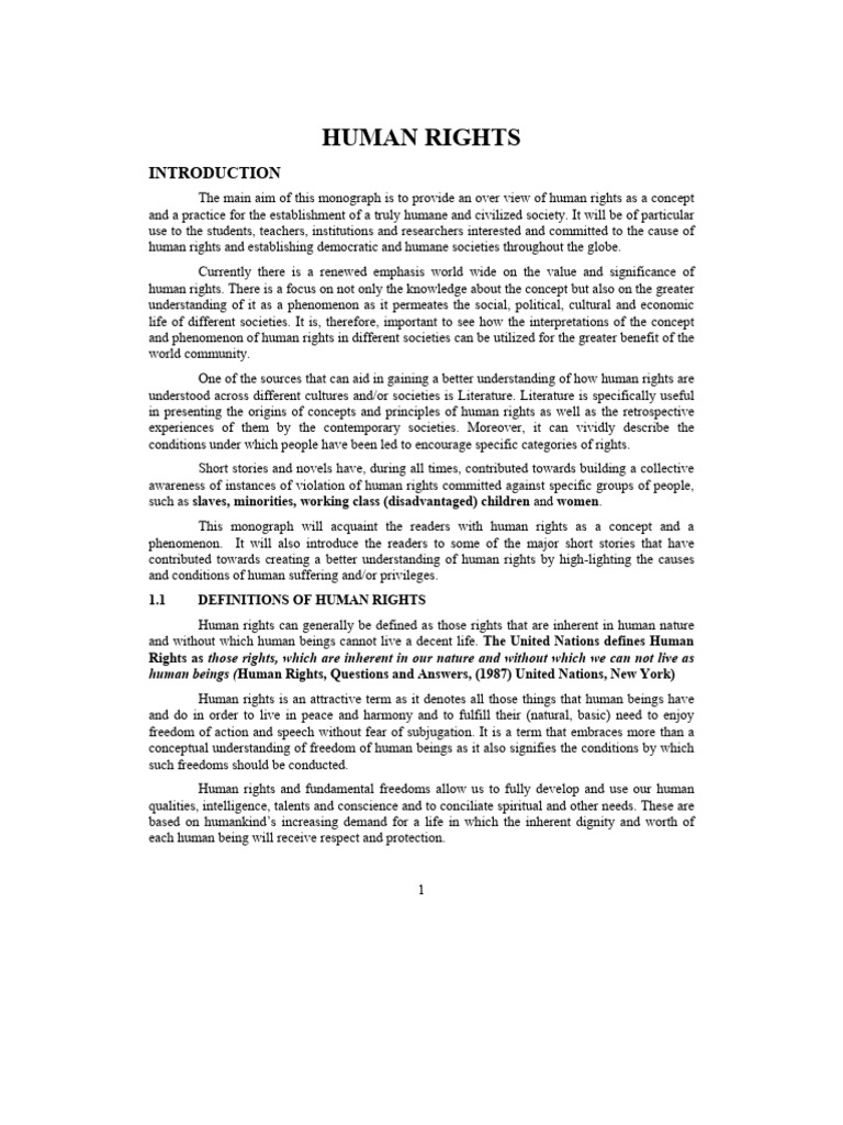 581 Human Rights2 | PDF