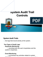 System Audit Trail Controls