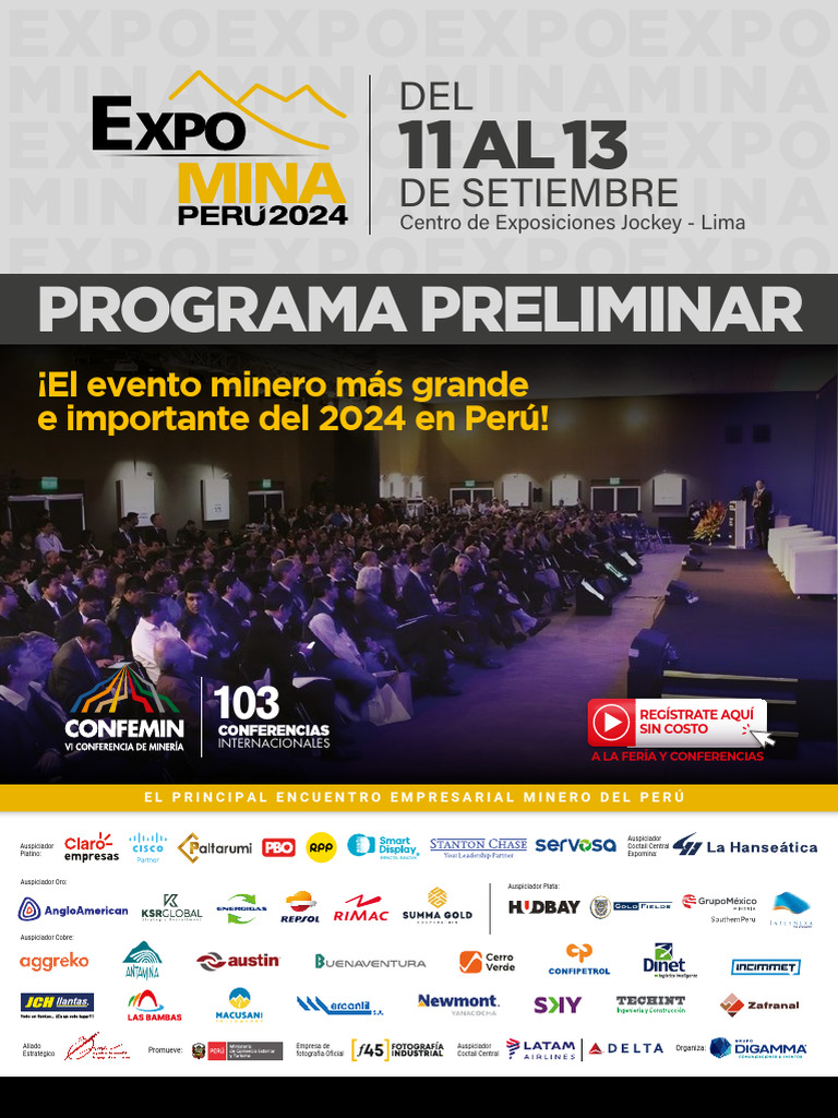 Folleto Programa Expomina - Link Web | PDF