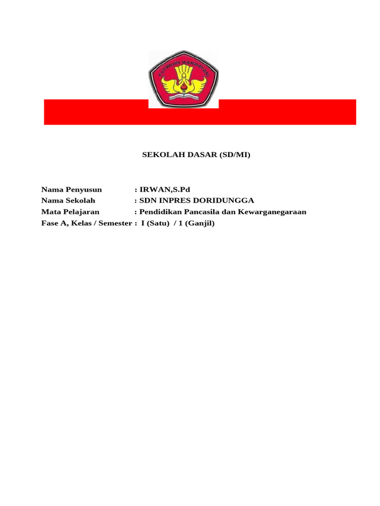 Modul Ajar Kurikulum Merdeka Sekolah Dasar | PDF