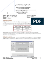 Examen de Fin Application Hypermedia TDI 2A GA 2012