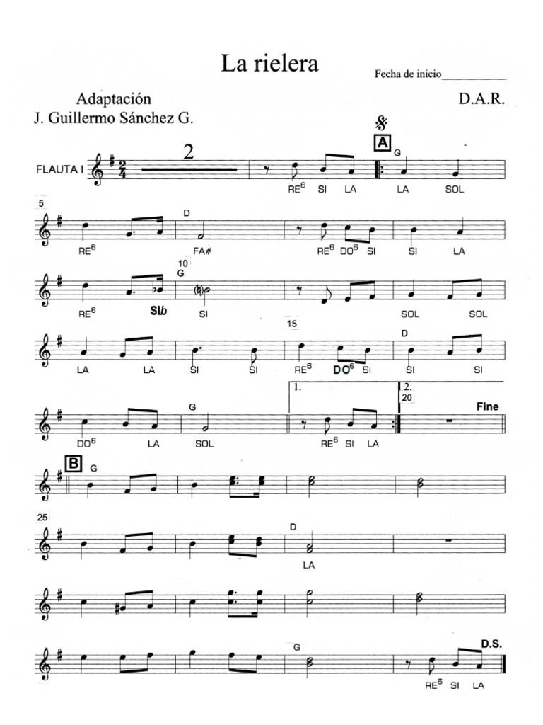 La Rielera - Flta 1 y 2 | PDF