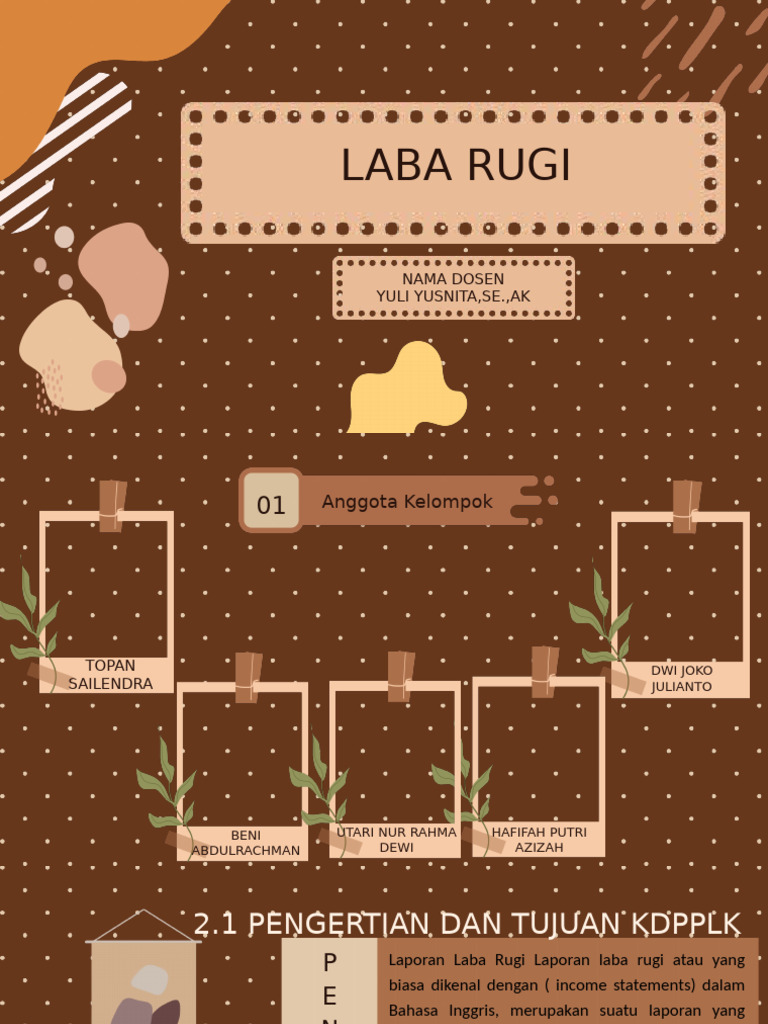 (L) PPT Laba Rugi | PDF