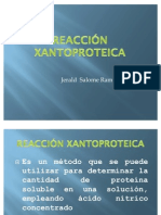 Reacción Xantoproteica