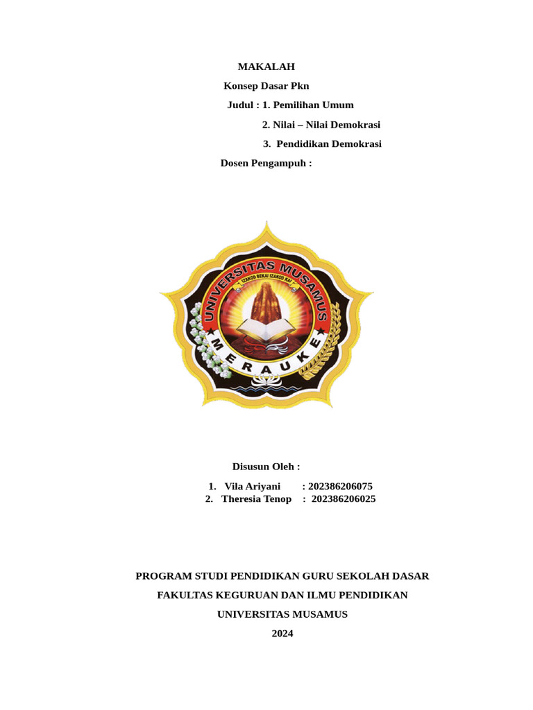 MAKALAH PKN | PDF