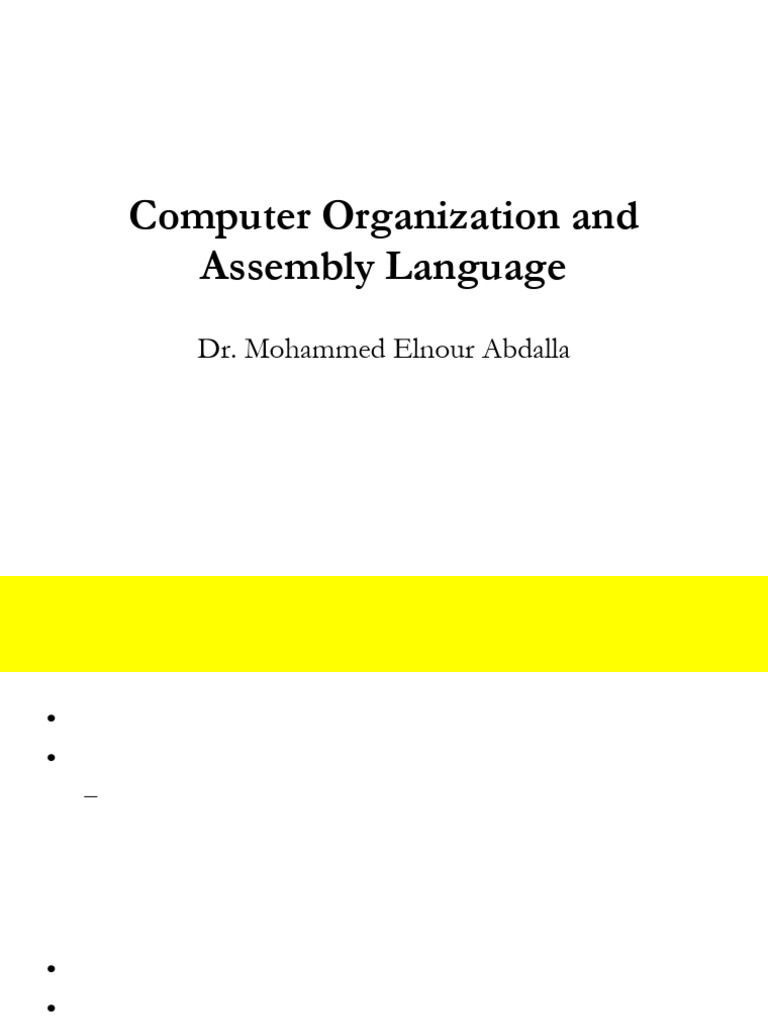 Lec01 Intro | PDF