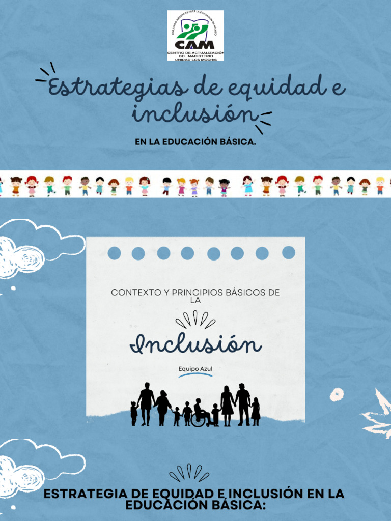 Equidad e Inclusión en La Educación Básica. | PDF