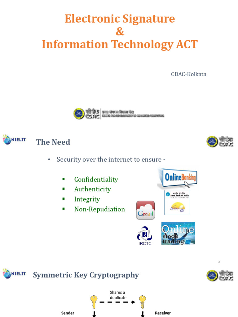 Electronic Signature and Law | PDF