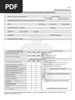 Aviso de Cambio Fiscal REC-2 | PDF | Impuestos