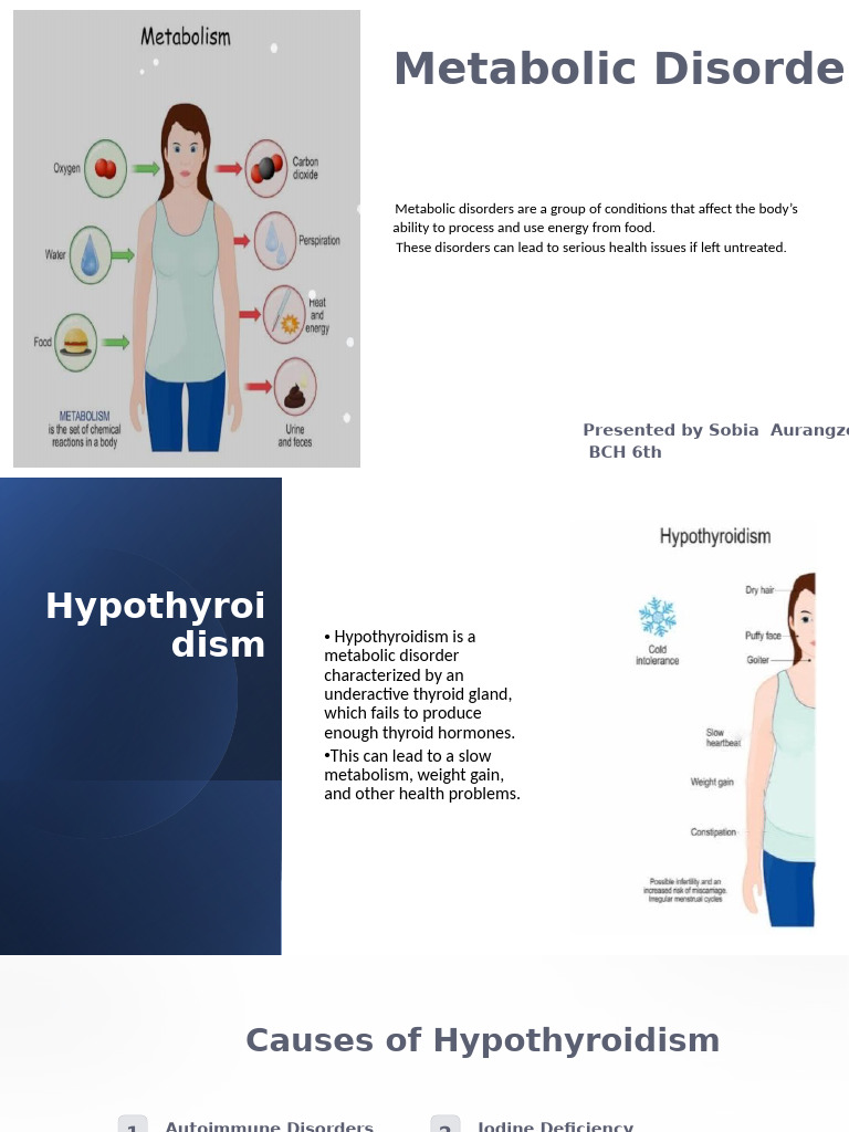 Metabolic Disorders | PDF