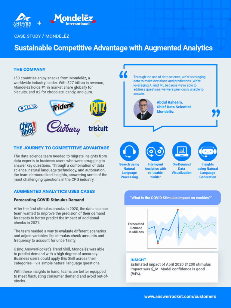 Mondelez Case Study | PDF