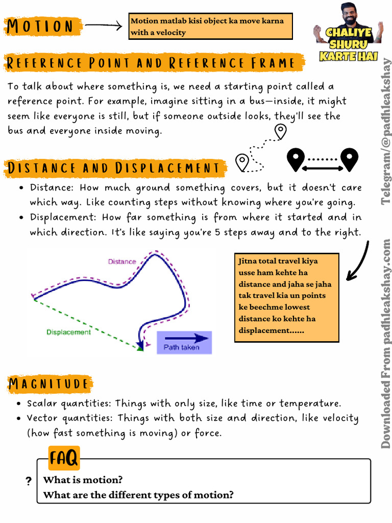 Motion | PDF