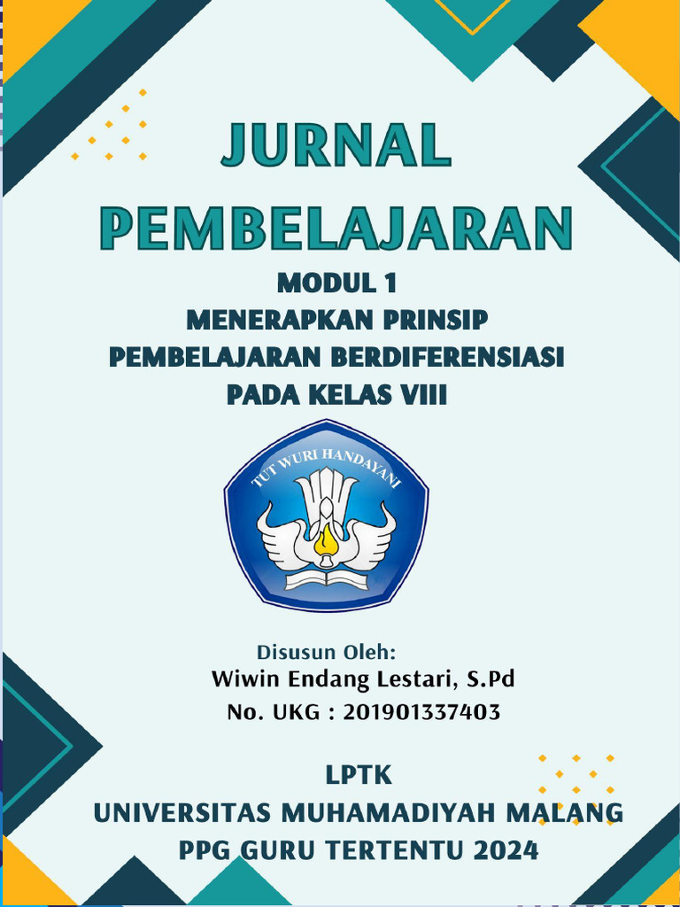Jurnal Pembelajaran Berdiferensiasi | PDF