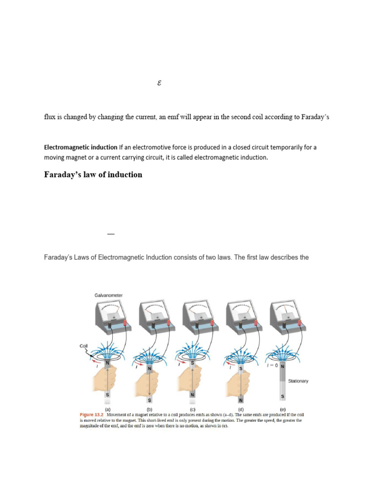 Faradays Law Pdf
