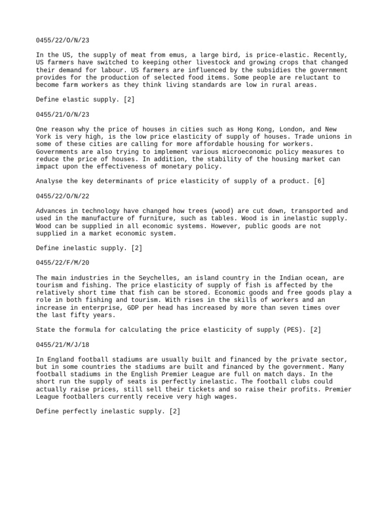 Pes past questions pdf