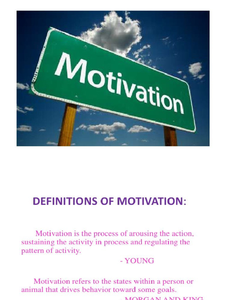 Motivation | PDF