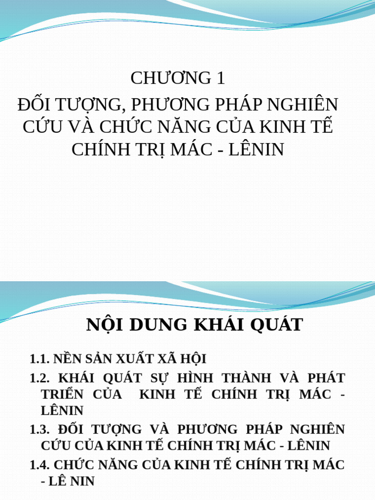 Chuong 1 KTCT | PDF