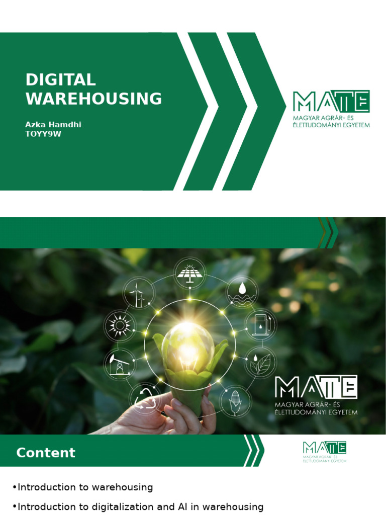 Digital Warehouse | PDF