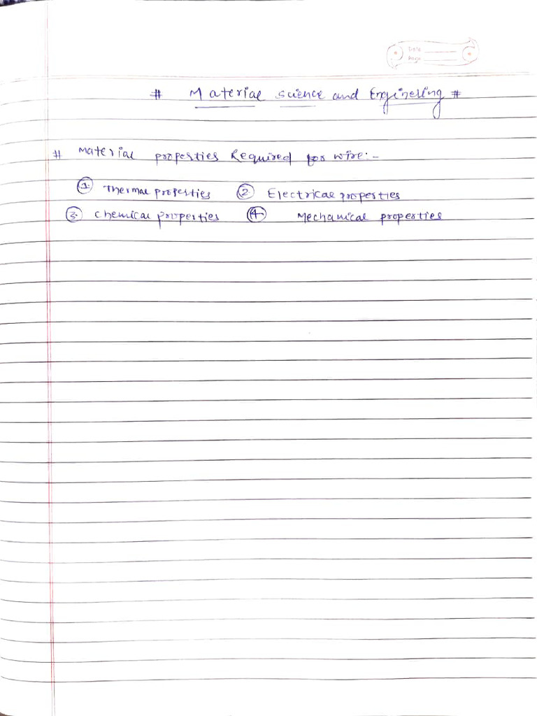 Electrochemistry Class Notes (Mid-Sem) | PDF