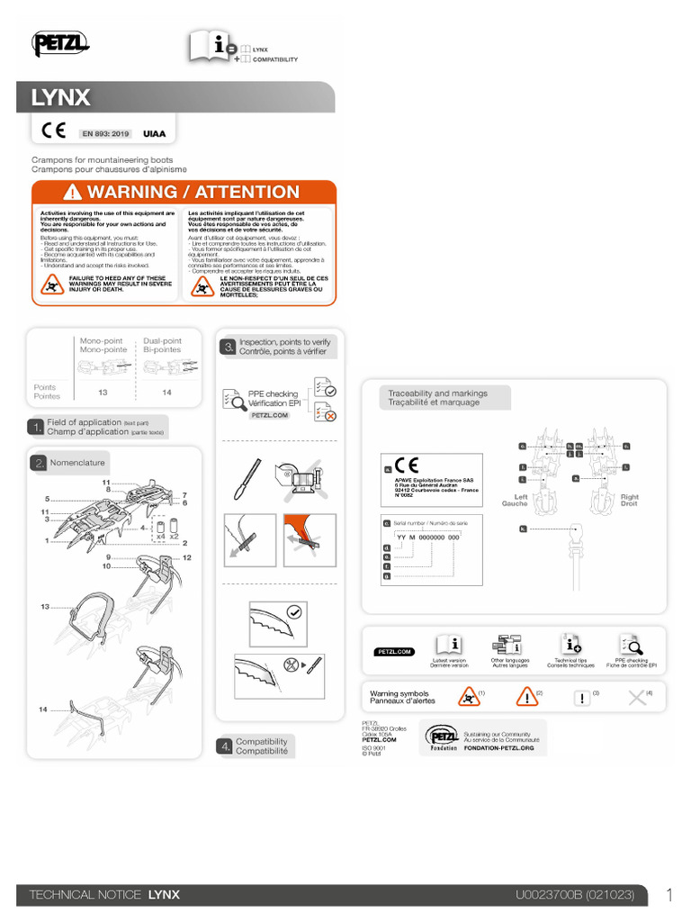 Technical Notice LYNX 2 | PDF
