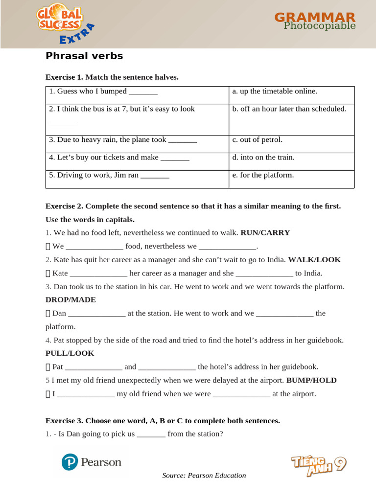 GS9 Unit 1 Extra - Grammar | PDF